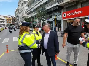 Τροχαία Κατερίνης: Πασχαλινή δράση – Αυγά και συμβουλές σωστής οδικής συμπεριφοράς