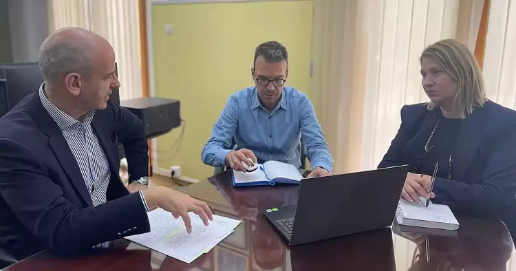 Ο Βουλευτής Πιερίας Φώντας Μπαραλιάκος στην Διεύθυνση Δασών Πιερίας