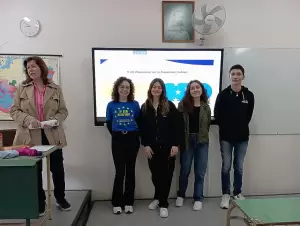Το 1ο ΓΕΛ Κατερίνης, «Σχολείο-Πρέσβης του Ευρωπαϊκού Κοινοβουλίου», γιορτάζει την Ημέρα της Ευρώπης