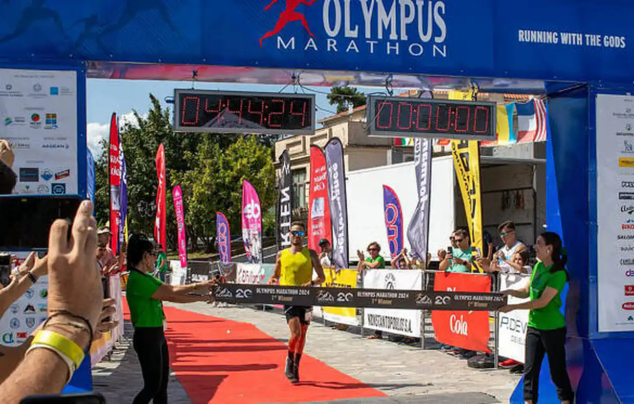 Olympus Marathon 2024: Μπαλαμώτης και Γιαζιτζίδου πρώτευσαν στον 20ό επετειακό αγώνα