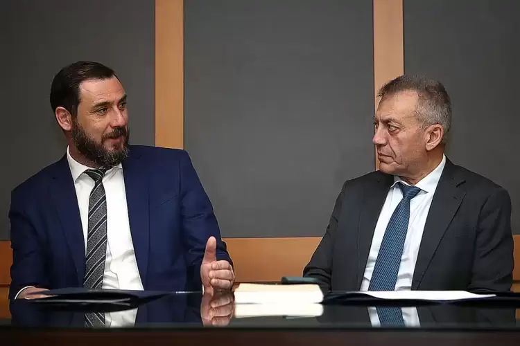 Super League: Ψηφιακό εισιτήριο και VAR στο επίκεντρο της συνάντησης μεταξύ Βρούτση, Παπαγεωργίου και Λυσάνδου Super League: Ψηφιακό εισιτήριο και Var στο επίκεντρο της συνάντησης μεταξύ Βρούτση, Παπαγεωργίου και Λυσάνδου