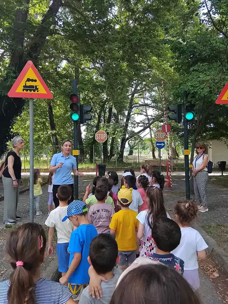 Δημοτική Αστυνομία Κατερίνης: Πάρκο Κυκλοφοριακής Αγωγής: Ενημέρωση & ευαισθητοποίηση των μαθητών σε θέματα οδικής παιδείας