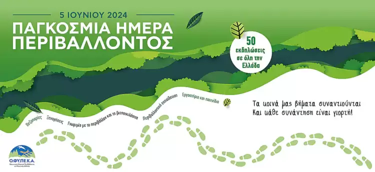 Εκδήλωση του ΟΦΥΠΕΚΑ / Μονάδας Διαχείρισης Εθνικού Πάρκου Ολύμπου – Παγκόσμια Ημέρα Περιβάλλοντος 