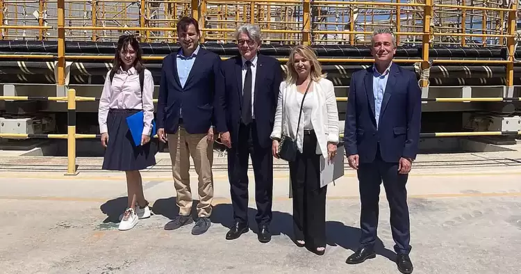 Επίσκεψη της Υφυπουργού Ανάπτυξης και του Ευρωπαίου Επιτρόπου στις Βιομηχανικές Εγκαταστάσεις της Fulgor και τα Ναυπηγεία Ελευσίνας