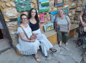 Η ετήσια έκθεση του Γιώργου Βροντινού στην παλιά γειτονιά στο Λιτόχωρο.