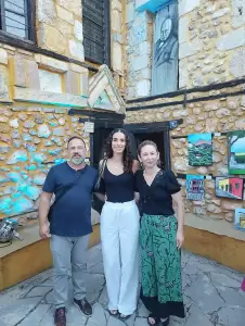 Η ετήσια έκθεση του Γιώργου Βροντινού στην παλιά γειτονιά στο Λιτόχωρο.