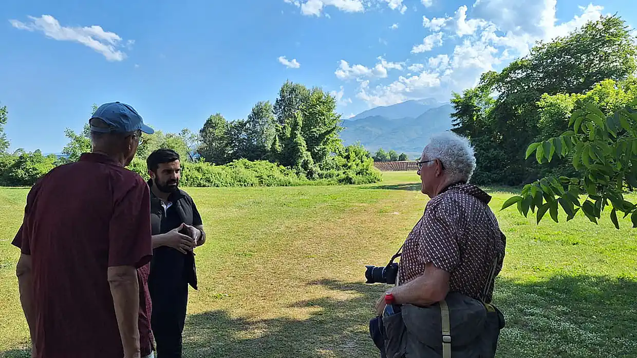 Ο Π.Ο.Τ.Α.Π. ξενάγησε Ολλανδούς δημοσιογράφους.