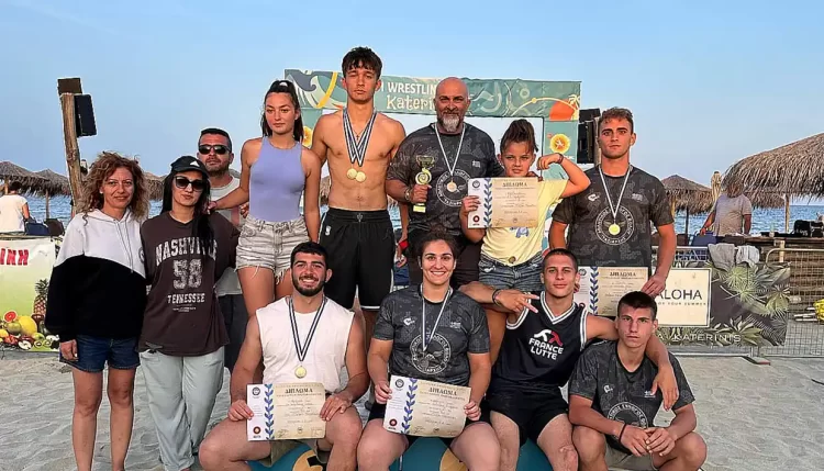 Παραλία Κατερίνης: Σπορ & Θέαμα στο Πανελλήνιο Πρωτάθλημα Πάλης στην Άμμο