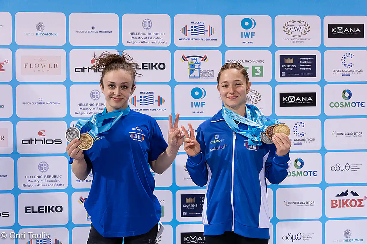 Πέντε μετάλλια η Ελλάδα στο Ευρωπαϊκό Πρωτάθλημα άρσης βαρών Πέντε μετάλλια η Ελλάδα στο Ευρωπαϊκό Πρωτάθλημα άρσης βαρών