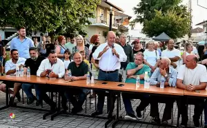 Πιερία: Με επιτυχία η μαθητική συναυλία από το Μουσικό Εργαστήρι Ολύμπου στην κεντρική πλατεία του χωριού της Καρίτσας