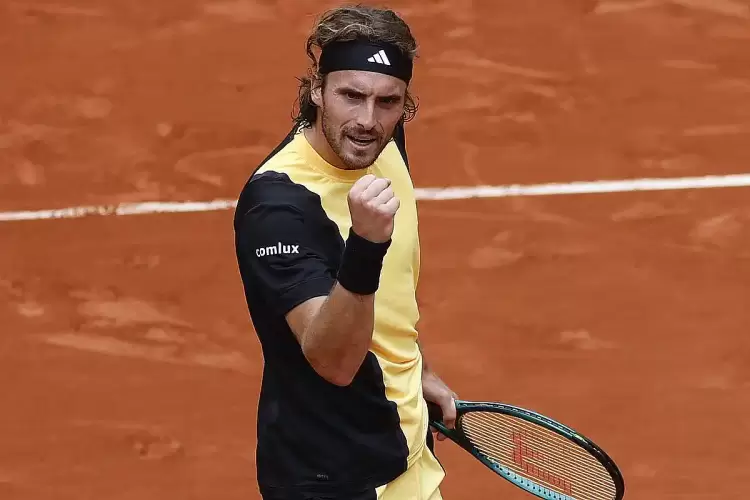 Ο Στέφανος στα προημιτελικά με ανατροπή τον Ιταλό: Αρνάλντι – Τσιτσιπάς 1 3