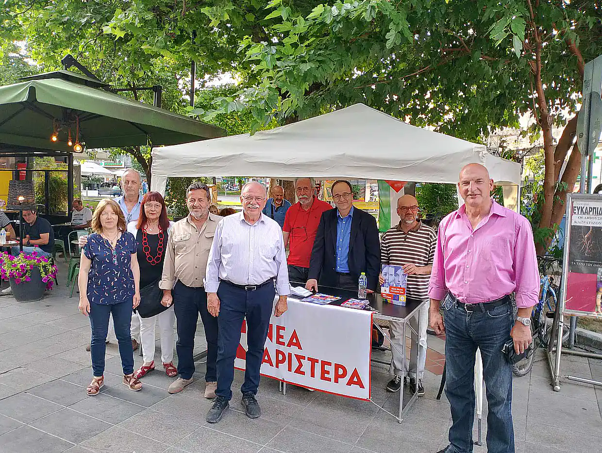 Στην Κατερίνη ο Δημήτρης Παπαδημούλης από την Νέα Αριστερά (βίντεο) Στην Κατερίνη ο Δημήτρης Παπαδημούλης από την Νέα Αριστερά (βίντεο)