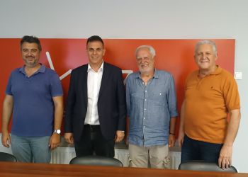 Στην Κατερίνη ο Βουλευτής Α΄ Ανατολικής Αττικής και Τομεάρχης Ψηφιακής Διακυβέρνησης Γιώργος Καραμέρος (εικόνες & βίντεο)