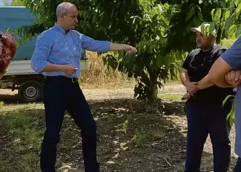 Η στήριξη των αγροτών της Πιερίας από τον Φώντα Μπαραλιάκο είναι διαρκής και δυναμική.