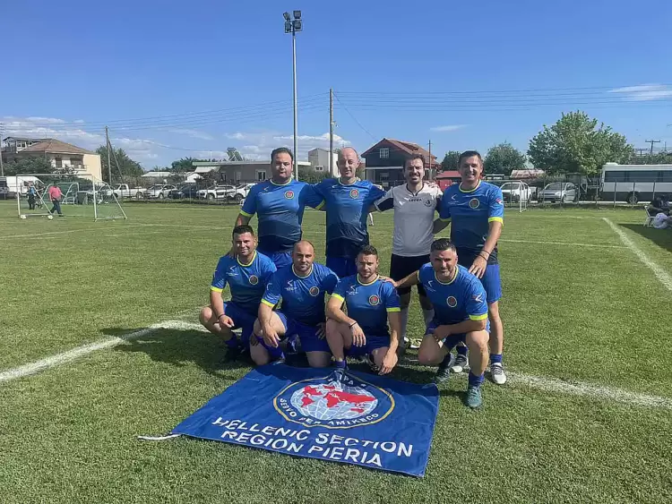 Συμμετοχή Τ.Δ. Πιερίας στο τουρνουά ποδοσφαίρου της Τ.Δ. Καρδίτσας