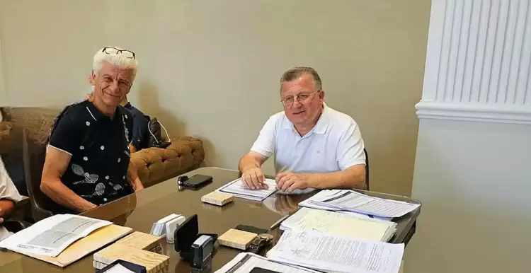 O Μορφωτικός & Αθλητικός Σύλλογος ΑΕ Κούκου στον δήμαρχο Κατερίνης 