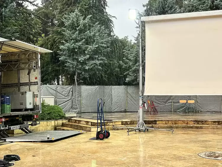 Αναβάλλεται λόγω βροχόπτωσης η προγραμματισμένη πρεμιέρα προβολών της Κινηματογραφικής Λέσχης