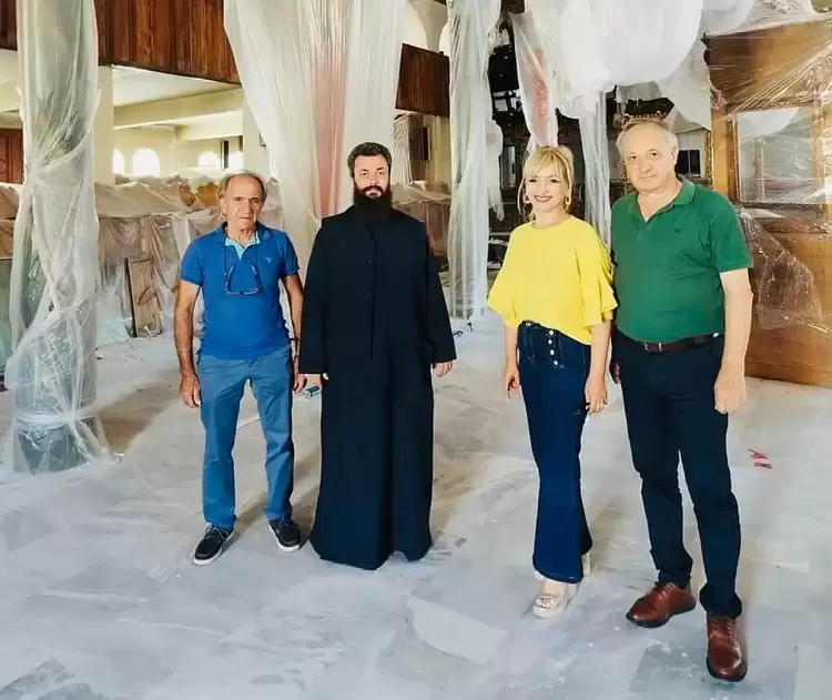 Η Αντιπεριφερειάρχης Πιερίας στον Κολινδρό Η Αντιπεριφερειάρχης Πιερίας σε αυτοψία των εργασιών συντήρησης που πραγματοποιούνται στον Ιερό Ναό Αγίου Γεωργίου στον Κολινδρό