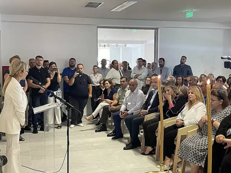 Η Αντιπεριφερειάρχης Πιερίας στα εγκαίνια της Επισκέψιμης Μουσειακής Αποθήκης Μακρυγιάλου Η Αντιπεριφερειάρχης Πιερίας στα εγκαίνια της Επισκέψιμης Μουσειακής Αποθήκης Μακρυγιάλου