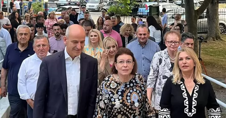 Αρχαίο Θέατρο Δίου: Τις νέες εγκαταστάσεις εγκαινίασε η υπουργός πολιτισμού Λίνα Μενδώνη 