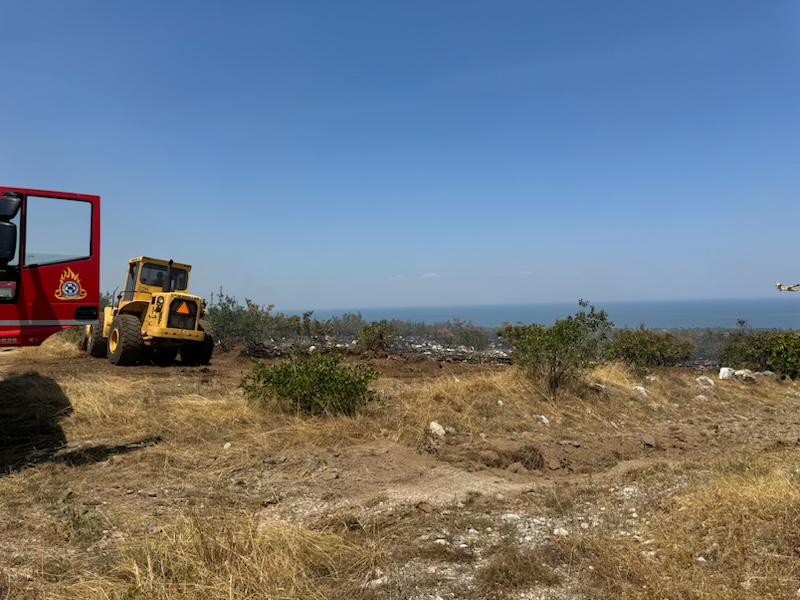 Δήμος Δίου-Ολύμπου: Αντιμετωπίστηκε το μέτωπο φωτιάς μεταξύ Λεπτοκαρυάς και Λιτοχώρου (εικόνες) Δήμος Δίου Ολύμπου: