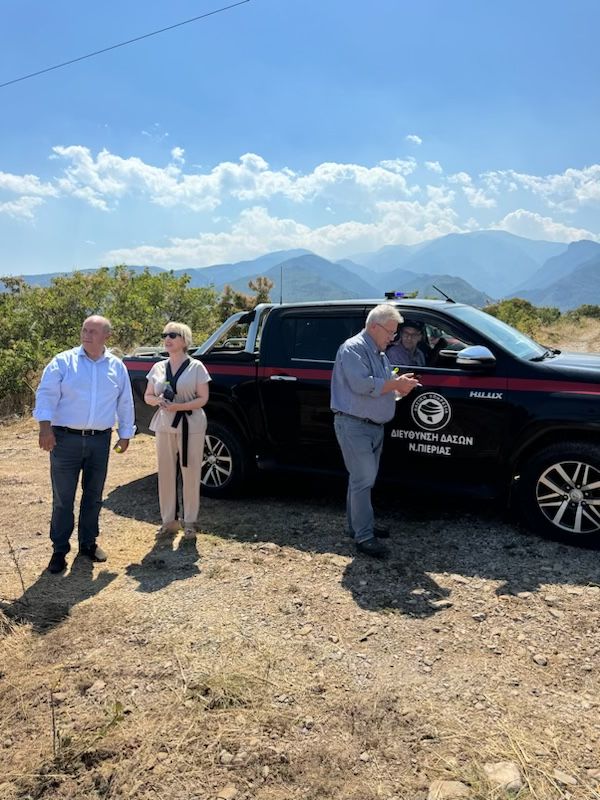 Δήμος Δίου-Ολύμπου: Αντιμετωπίστηκε το μέτωπο φωτιάς μεταξύ Λεπτοκαρυάς και Λιτοχώρου (εικόνες) Δήμος Δίου Ολύμπου: