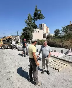 Κατερίνη: Κατασκευή πεζοδρομίων στην επέκταση Πολεοδομικής Ενότητας Ευαγγελικών από τον Δήμο