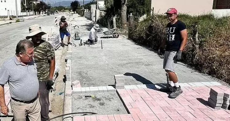 Κατερίνη: Κατασκευή πεζοδρομίων στην επέκταση Πολεοδομικής Ενότητας Ευαγγελικών από τον Δήμο