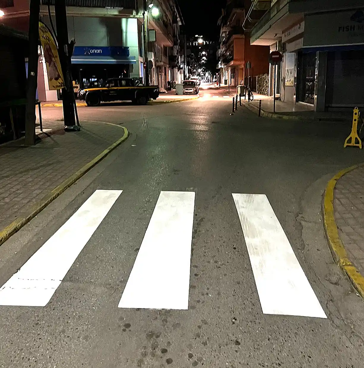 Κατερίνη: Σε εξέλιξη διαγραμμίσεις διαβάσεων από τον Δήμο – Συστηματικές παρεμβάσεις για μεγαλύτερη ασφάλεια των πεζών