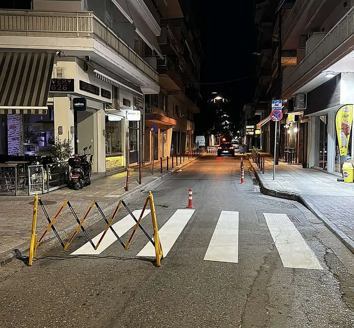 Κατερίνη: Σε εξέλιξη διαγραμμίσεις διαβάσεων από τον Δήμο – Συστηματικές παρεμβάσεις για μεγαλύτερη ασφάλεια των πεζών