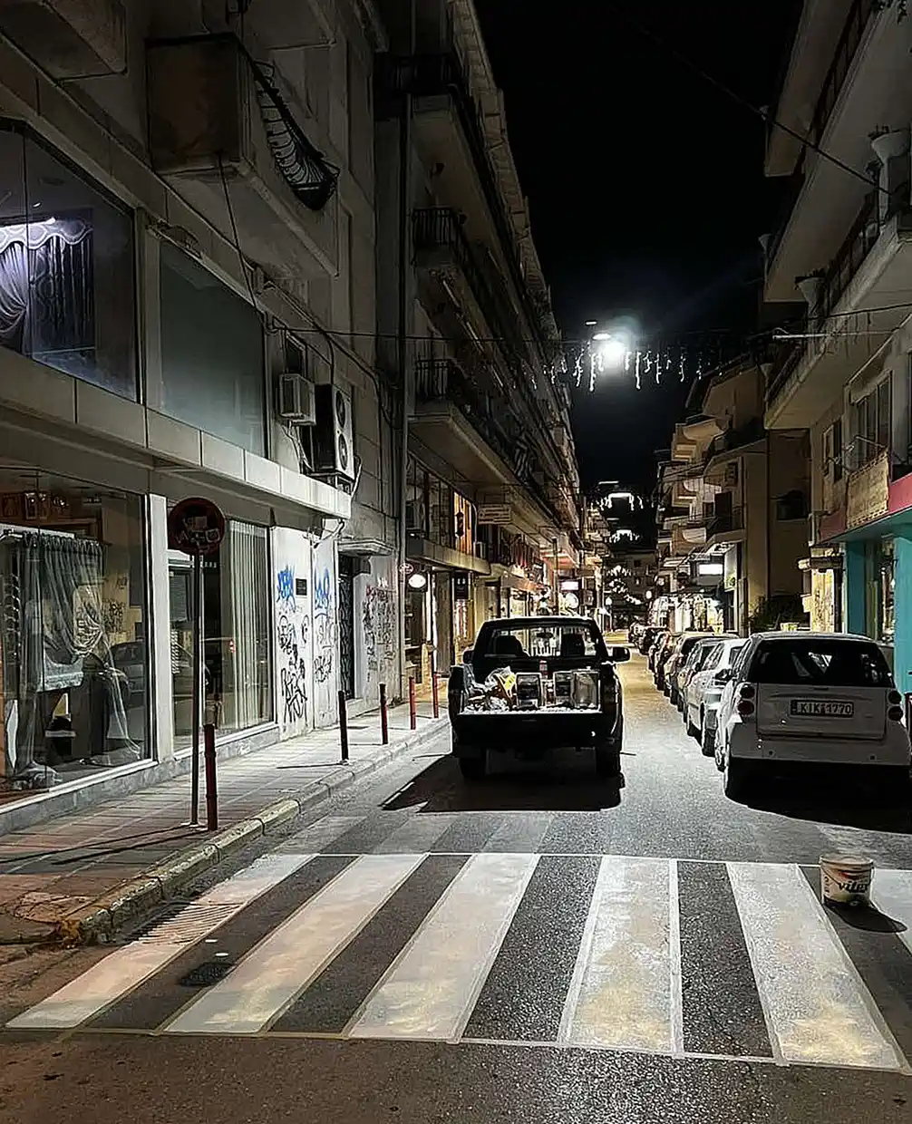 Κατερίνη: Σε εξέλιξη διαγραμμίσεις διαβάσεων από τον Δήμο – Συστηματικές παρεμβάσεις για μεγαλύτερη ασφάλεια των πεζών