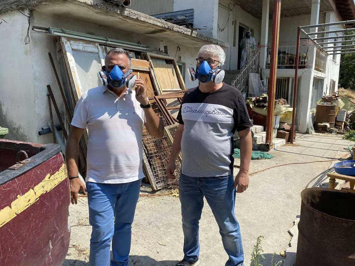 Καθαριότητα & απολύμανση σε σπίτι – εστία μόλυνσης στο Π. Κεραμίδι Καθαριότητα & απολύμανση σε σπίτι – εστία μόλυνσης στο Π. Κεραμίδι