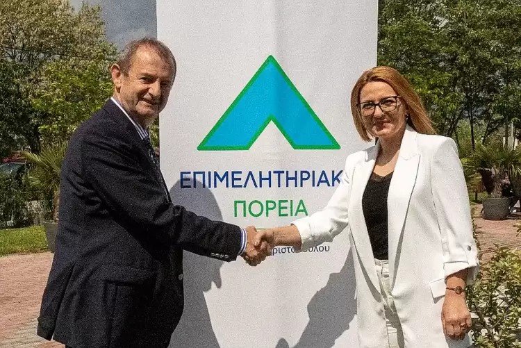 Μαζί μας στην Επιμελητηριακή Πορεία, με επικεφαλής τον Ηλία Χατζηχριστοδούλου, η Katerina Terzieva που κατάγεται από την Βουλγαρία.