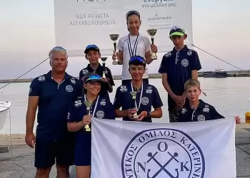 Ναυτικός Όμιλος Κατερίνης: Απολογισμός στην 14η Regatta Ναυτικού Ομίλου Αλεξανδρούπολης