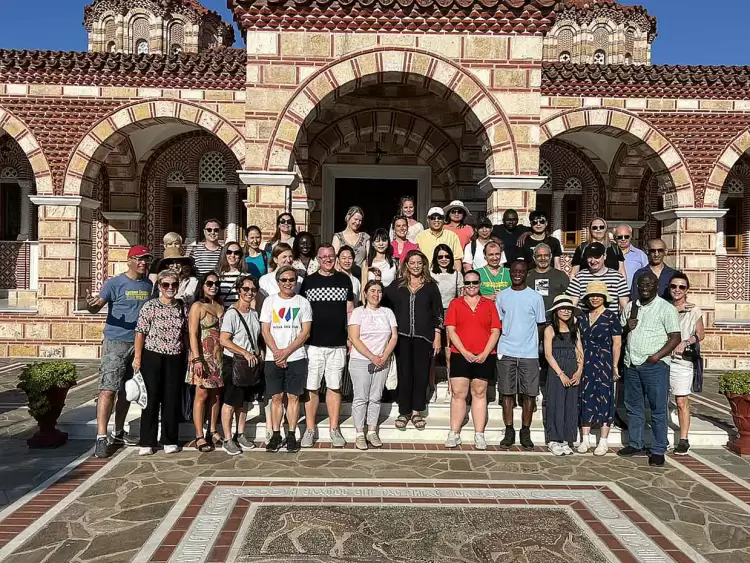 Ο Π.Ο.Τ.ΑΠ. ξενάγησε και φιλοξένησε στην Πιερία τα μέλη του 22ου Διεθνούς Συνεδρίου για την Έρευνα στη Διαφήμιση