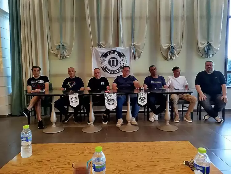 Πραγματοποιήθηκε η παρουσίαση νέου προπονητή του Σ.Φ.Κ. Πιερικός 1961 Πραγματοποιήθηκε η παρουσίαση νέου προπονητή του Σ.Φ.Κ. Πιερικός 1961