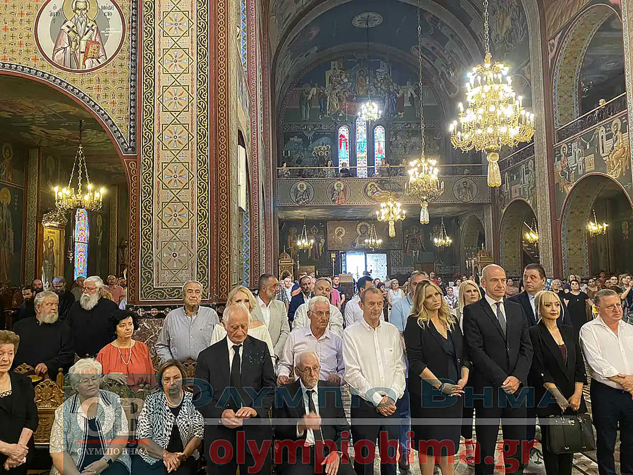 Στην Ιερά Μητρόπολη Κατερίνης το 40ημερο μνημόσυνο του Μακαριστού Μητροπολίτη Κατερίνης Αγαθονίκου