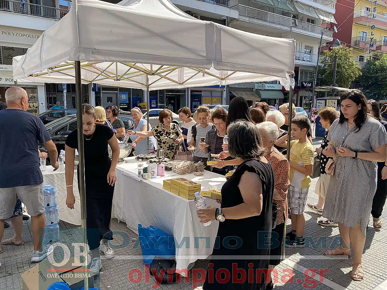 Στην Ιερά Μητρόπολη Κατερίνης το 40ημερο μνημόσυνο του Μακαριστού Μητροπολίτη Κατερίνης Αγαθονίκου