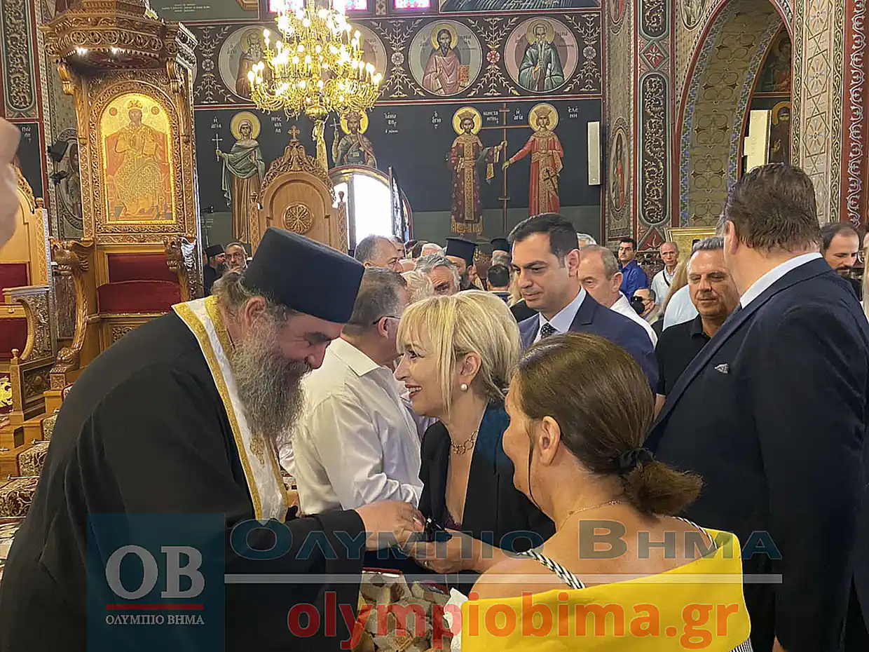 Στην Ιερά Μητρόπολη Κατερίνης το 40ημερο μνημόσυνο του Μακαριστού Μητροπολίτη Κατερίνης Αγαθονίκου