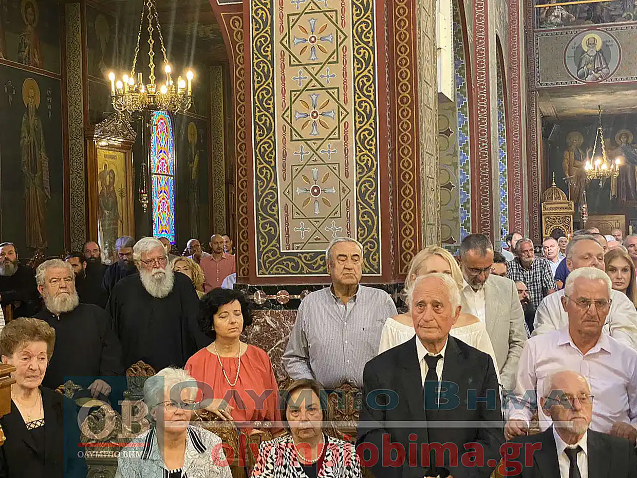 Στην Ιερά Μητρόπολη Κατερίνης το 40ημερο μνημόσυνο του Μακαριστού Μητροπολίτη Κατερίνης Αγαθονίκου