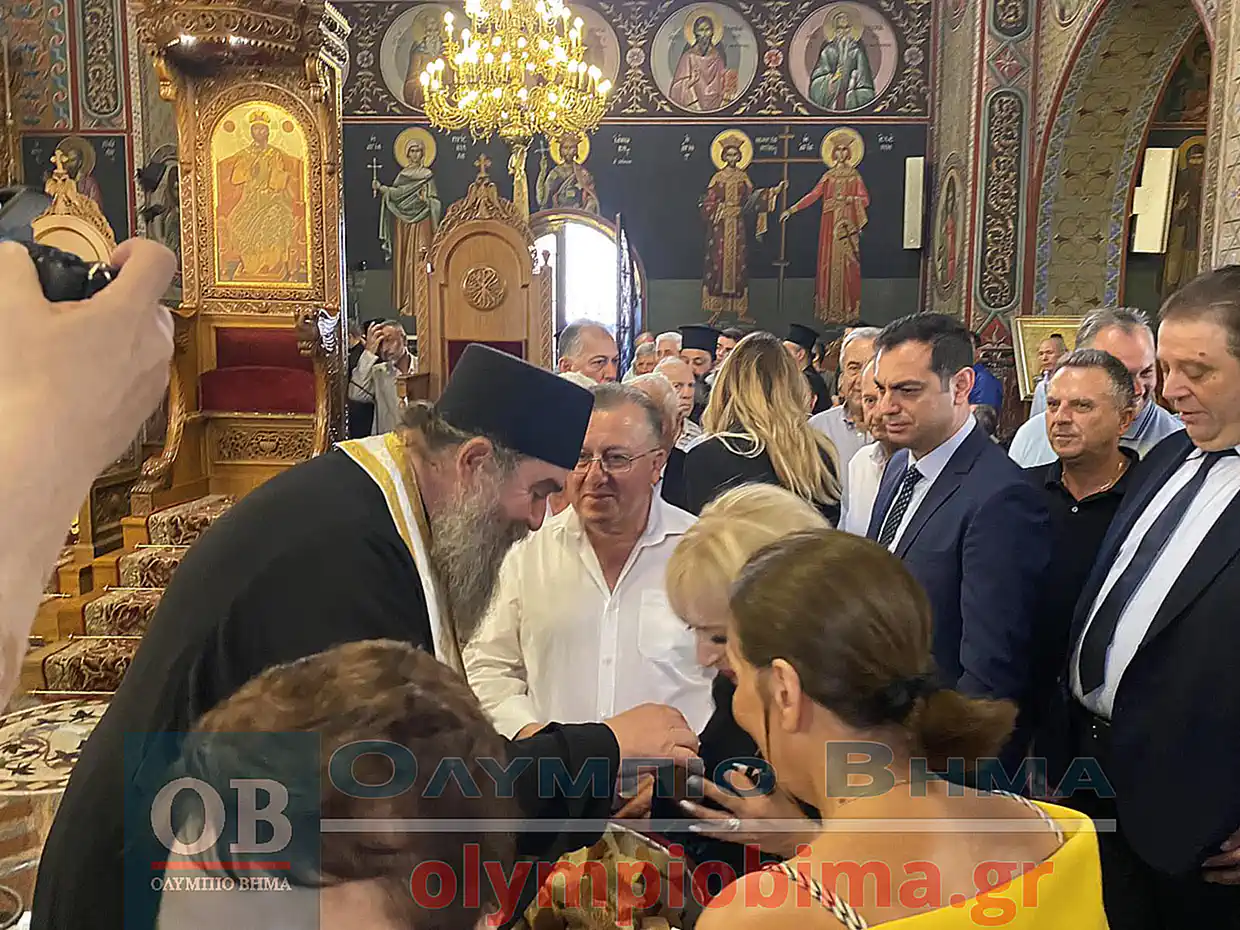 Στην Ιερά Μητρόπολη Κατερίνης το 40ημερο μνημόσυνο του Μακαριστού Μητροπολίτη Κατερίνης Αγαθονίκου