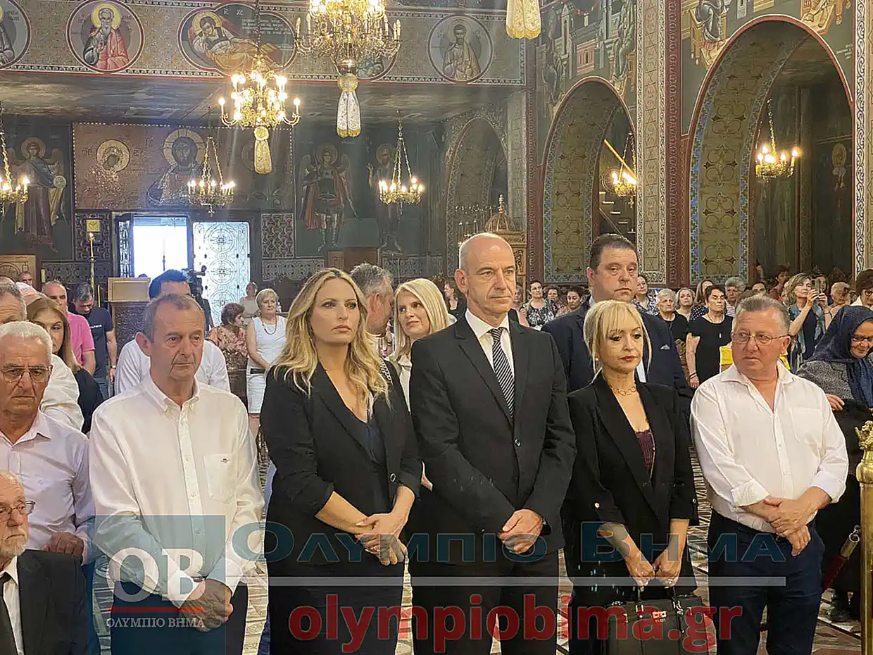 Στην Ιερά Μητρόπολη Κατερίνης το 40ημερο μνημόσυνο του Μακαριστού Μητροπολίτη Κατερίνης Αγαθονίκου