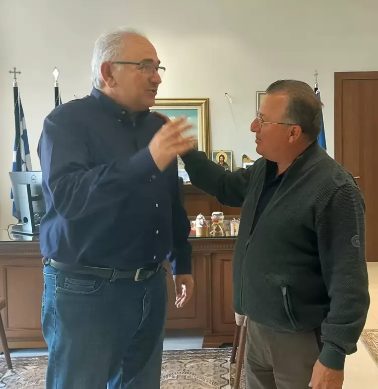 Συγχαρητήρια δήλωση Δημάρχου Κατερίνης, Ι. Ντούμου για την ανάληψη των καθηκόντων του Γ. Γραμματέα Αυτοδιοίκησης & Αποκέντρωσης από τον Σάββα Χιονίδη