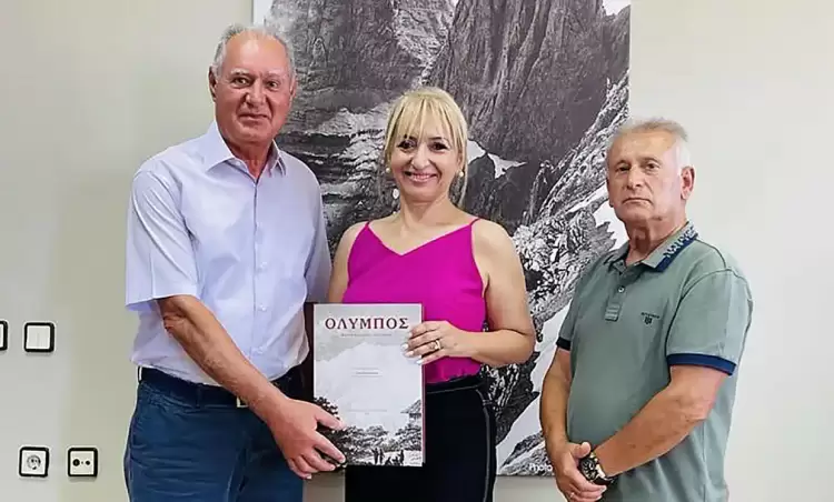 Συνάντηση της Αντιπεριφερειάρχη Πιερίας με το Σύλλογο Θεσσαλών Λεπτοκαρυάς