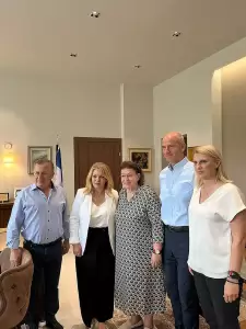 Η Υφυπουργός Ανάπτυξης παρούσα στη διήμερη επίσκεψη της Υπουργού Πολιτισμού Λίνας Μενδώνη στην Πιερία Η Υφυπουργός Ανάπτυξης παρούσα στη διήμερη επίσκεψη της Υπουργού Πολιτισμού Λίνας Μενδώνη στην Πιερία