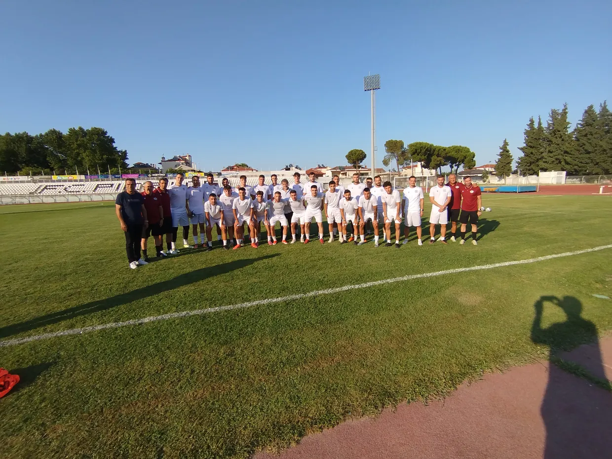 Αγιασμός και πρώτη προπόνηση ΣΦΚ Πιερικός Αγιασμός και πρώτη προπόνηση ΣΦΚ Πιερικός