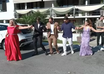 Αθλητικός γάμοε στο Αιγίνιο