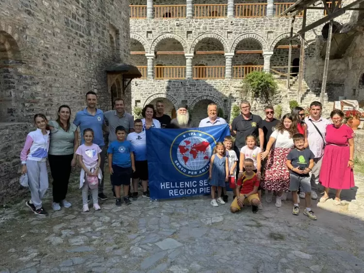 Στην παλαιά Ι.Μονή Αγίου Διονυσίου του εν Ολύμπω η Τοπική Διοίκηση Πιερίας Region Pieria