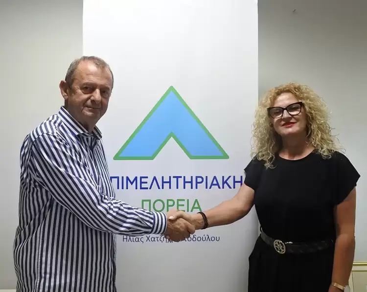 Μαζί μας η Χρυσούλα Μυρωτή, Υποψήφια Σύμβουλος στην Επιμελητηριακή Πορεία, με επικεφαλής τον Ηλία Χατζηχριστοδούλου.