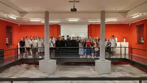 Ο Μητροπολίτης Κίτρους Γεώργιος με νέους από την Κατερίνη στη Σερβία